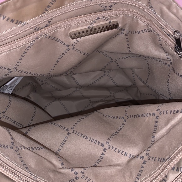 🎀STEVE MADDEN BTEENA RAFFIA PINK BUCKET BAG🎀 - Picture 7 of 15